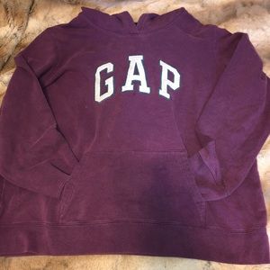 Gap hoodie women’s purple and turquoise